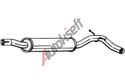 BOSAL St�edn� tlumi� v�fuku BS 220-007, 220-007