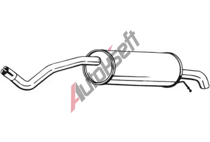 BOSAL Zadn� tlumi� v�fuku BS 220-011, 220-011