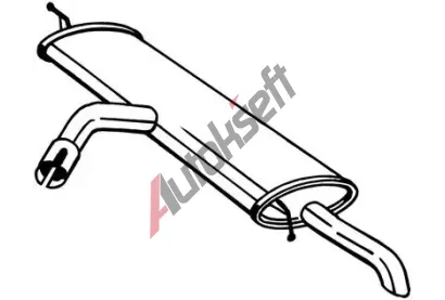 BOSAL Zadn tlumi vfuku BS 220-045, 220-045