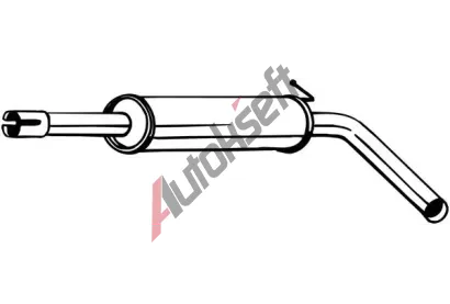 BOSAL Stedn tlumi vfuku BS 227-047, 227-047