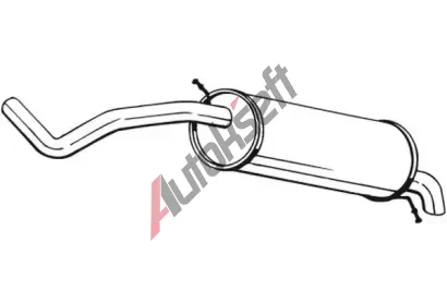 BOSAL Zadn tlumi vfuku BS 227-055, 227-055