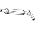 Stedn tlumi vfuku BOSAL ‐ BS 227-471