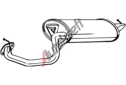 BOSAL Zadní tlumič výfuku BS 228-151, 228-151 BOSAL Zadní tlumič výfuku BS 228-151, 228-151