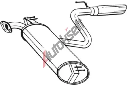 BOSAL Zadní tlumič výfuku BS 228-469, 228-469 BOSAL Zadní tlumič výfuku BS 228-469, 228-469