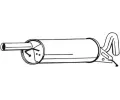 Zadn tlumi vfuku BOSAL ‐ BS 233-117