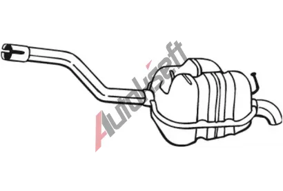 BOSAL Zadn tlumi vfuku BS 233-161, 233-161
