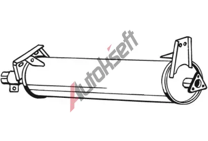 BOSAL St�edn� tlumi� v�fuku BS 233-261, 233-261