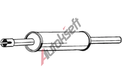 BOSAL Pedn tlumi vfuku BS 233-303, 233-303