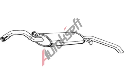 BOSAL Zadn tlumi vfuku BS 233-377, 233-377