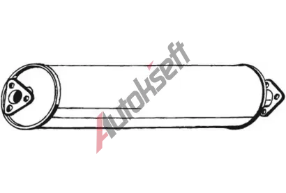 BOSAL Stedn tlumi vfuku BS 233-445, 233-445