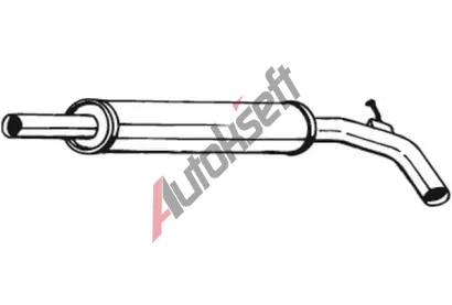 BOSAL Stedn tlumi vfuku BS 233-539, 233-539