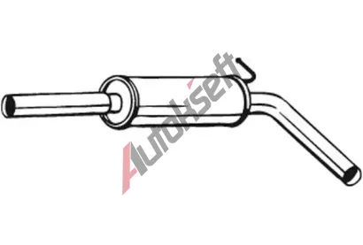 BOSAL Stedn tlumi vfuku BS 233-633, 233-633