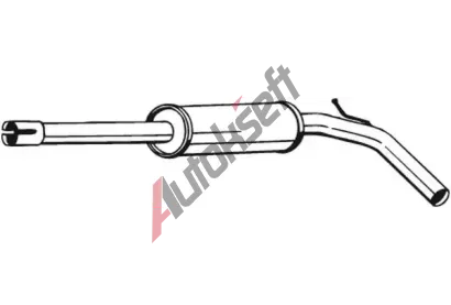 BOSAL Stedn tlumi vfuku BS 233-637, 233-637