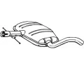 Stedn tlumi vfuku BOSAL ‐ BS 233-703