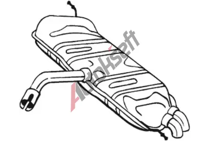 BOSAL Zadn tlumi vfuku BS 233-723, 233-723