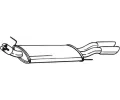 Zadn tlumi vfuku BOSAL ‐ BS 233-731