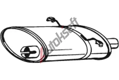 BOSAL Zadn tlumi vfuku BS 235-007, 235-007