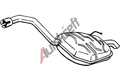 BOSAL Zadn tlumi vfuku BS 235-055, 235-055