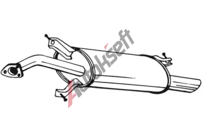 BOSAL Zadn tlumi vfuku BS 235-165, 235-165