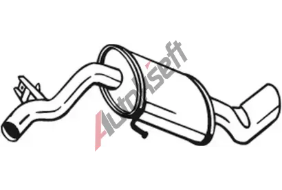 BOSAL Zadn� tlumi� v�fuku BS 247-037, 247-037