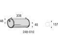 Stedn tlumi vfuku BOSAL ‐ BS 248-010