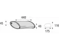 Stedn tlumi vfuku BOSAL ‐ BS 248-061