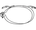 Drk vfukovho systmu BOSAL ‐ BS 251-837