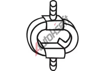 BOSAL Drk vfukovho systmu BS 255-008, 255-008