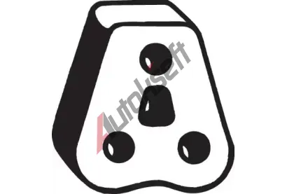 BOSAL Gumov popruh vfukovho systmu BS 255-044, 255-044