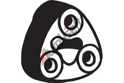 BOSAL Drk vfukovho systmu BS 255-053, 255-053