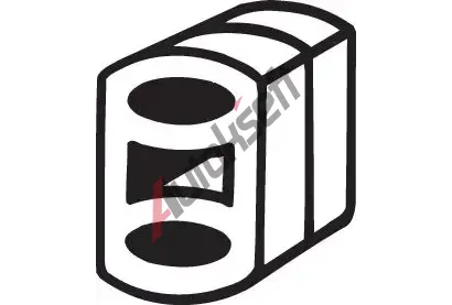 BOSAL Drk vfukovho systmu BS 255-142, 255-142