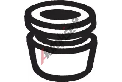 BOSAL Držák výfukového systému BS 255-408, 255-408  BOSAL Držák výfukového systému BS 255-408, 255-408