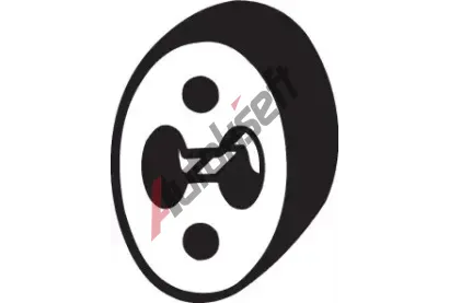 BOSAL Držák výfukového systému BS 255-487, 255-487  BOSAL Držák výfukového systému BS 255-487, 255-487