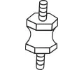 Gumov popruh vfukovho systmu BOSAL ‐ BS 255-627