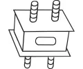 Gumov popruh vfukovho systmu BOSAL ‐ BS 255-726