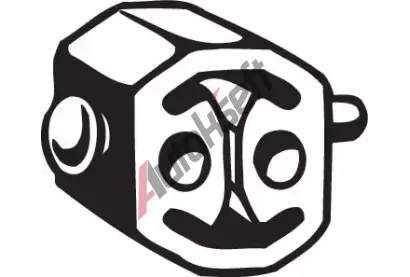 BOSAL Drk vfukovho systmu BS 255-842, 255-842