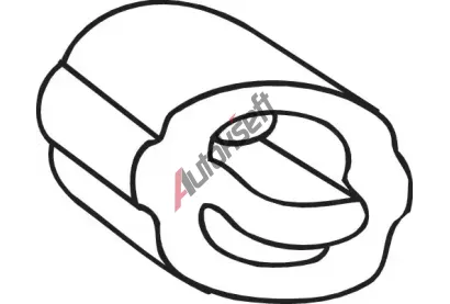 BOSAL Držák výfukového systému BS 255-919, 255-919 BOSAL Držák výfukového systému BS 255-919, 255-919