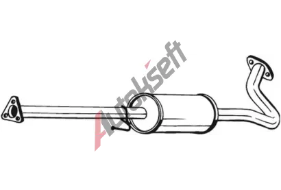 BOSAL Stedn tlumi vfuku BS 278-127, 278-127