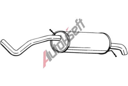 BOSAL Zadn tlumi vfuku BS 278-233, 278-233