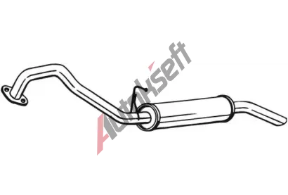 BOSAL Zadn tlumi vfuku BS 278-295, 278-295