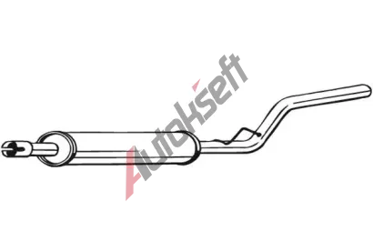 BOSAL Stedn tlumi vfuku BS 278-315, 278-315