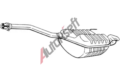 BOSAL Zadn tlumi vfuku BS 278-433, 278-433