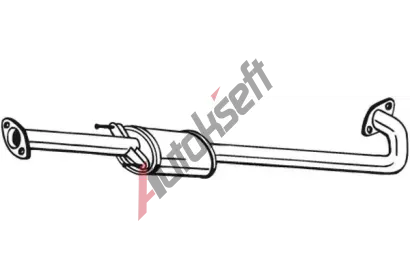 BOSAL St�edn� tlumi� v�fuku BS 278-671, 278-671