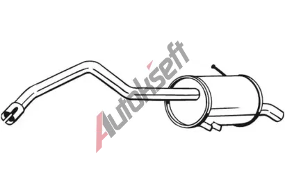 BOSAL Zadn tlumi vfuku BS 278-707, 278-707
