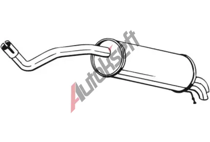 BOSAL Zadn� tlumi� v�fuku BS 278-717, 278-717