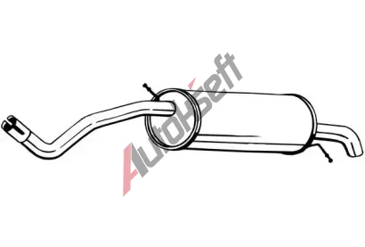 BOSAL Zadn tlumi vfuku BS 278-999, 278-999