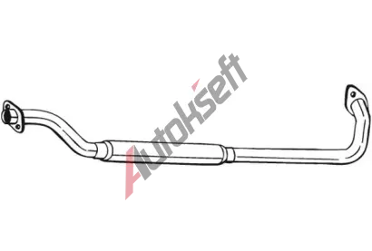 BOSAL Stedn tlumi vfuku BS 279-003, 279-003