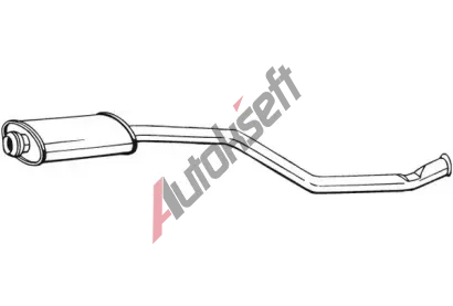 BOSAL Stedn tlumi vfuku BS 279-101, 279-101