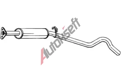 BOSAL Stedn tlumi vfuku BS 279-109, 279-109