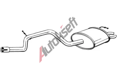 BOSAL Zadn� tlumi� v�fuku BS 279-113, 279-113